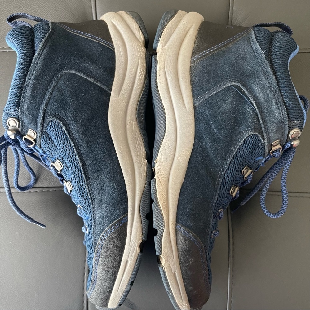 Vionic Cypress Trail Walker Hiking Boots Shoes Navy Blue 8.5 - Picture 9 of 16